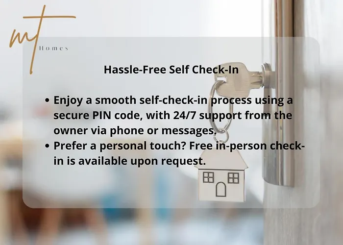 公寓 Modern 1-bedroom With Free Parking